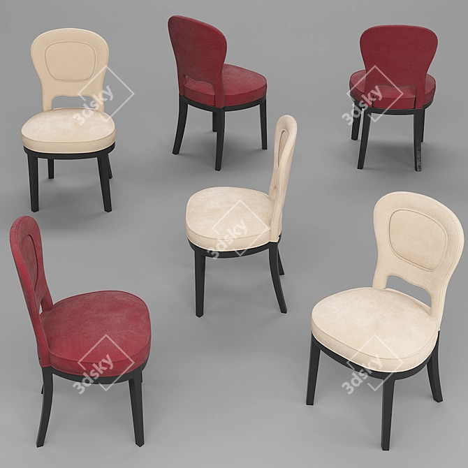 Gilda BI Galimberti Nino 02: Stylish Italian Chair 3D model image 5
