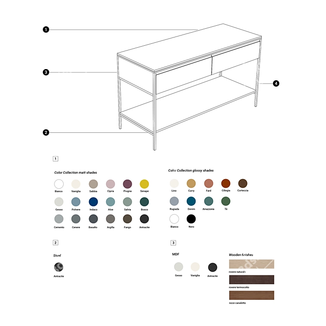 Elegant Stand and Stylish Faucet Set 3D model image 2