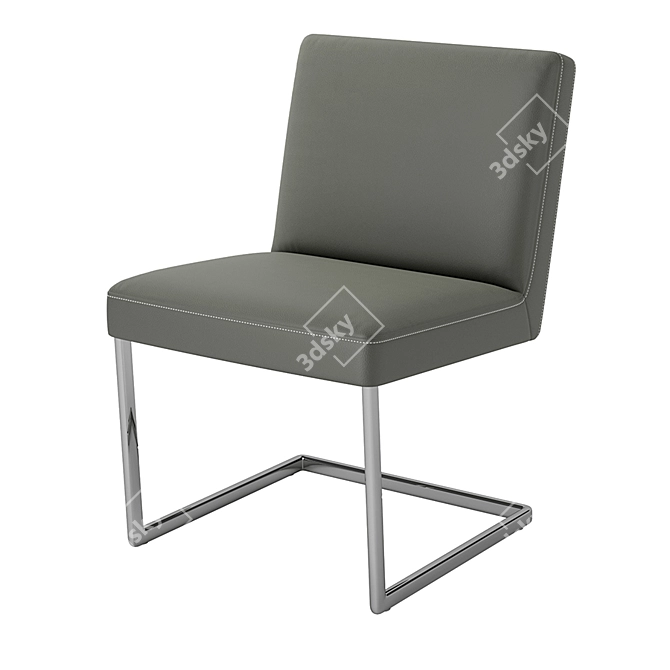 Elegant Chancellor Conference Chair 3D model image 3