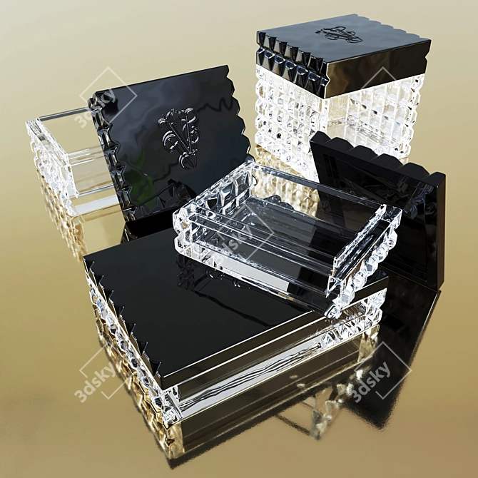 Luxury Visionnaire Irma Box: Elegant & Versatile Storage Solution 3D model image 2