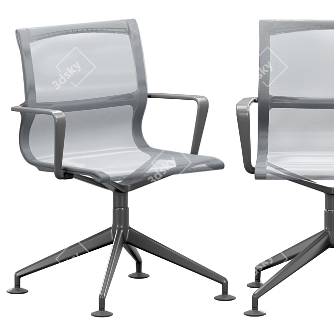 Title: Physix Conference Chair by Vitra 3D model image 4