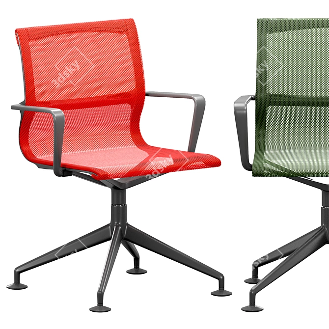 Title: Physix Conference Chair by Vitra 3D model image 17