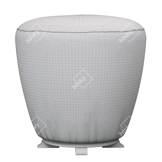 Elegant Topaze Stool: Stylish Comfort 3D model image 4