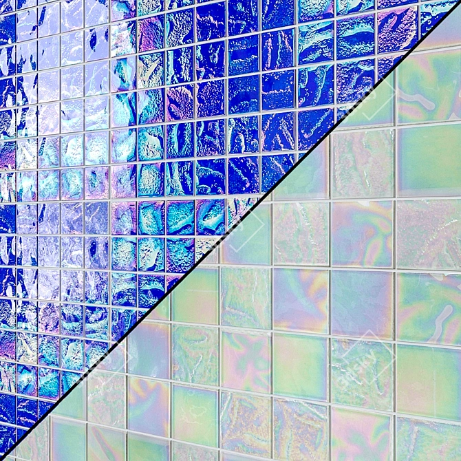 Laguna Square: Exquisite 9-Species Tile 3D model image 3