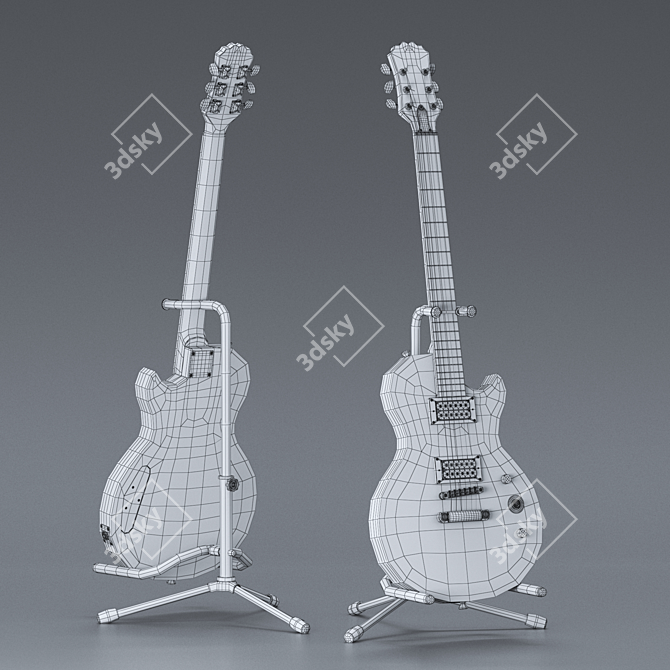 Epiphone Les Paul Special II Electric Guitar 3D model image 1