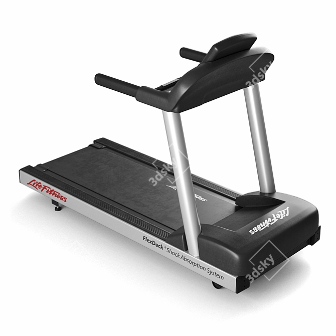 Active Series Treadmill: Top Performance 3D model image 2