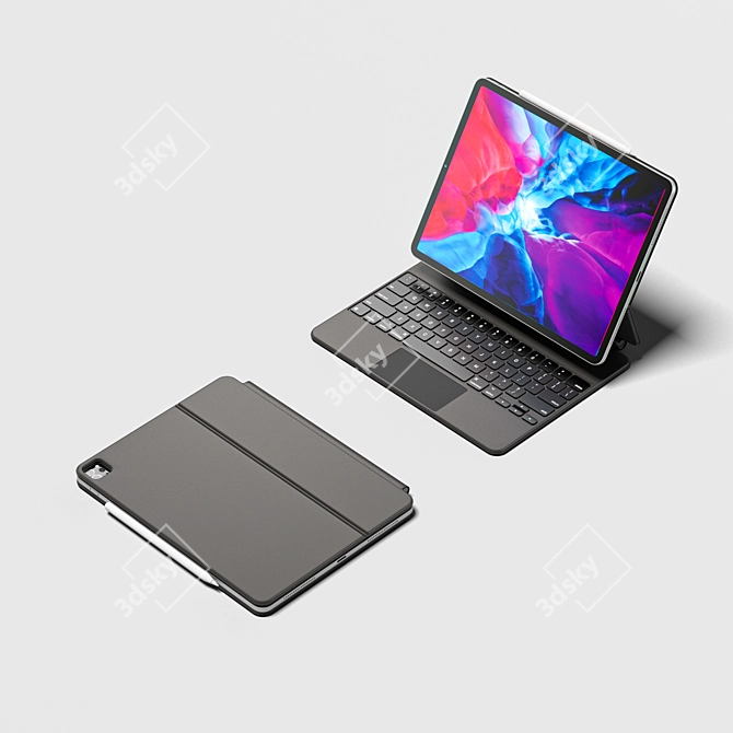 Ultimate iPad Pro 12.9 Bundle 3D model image 2