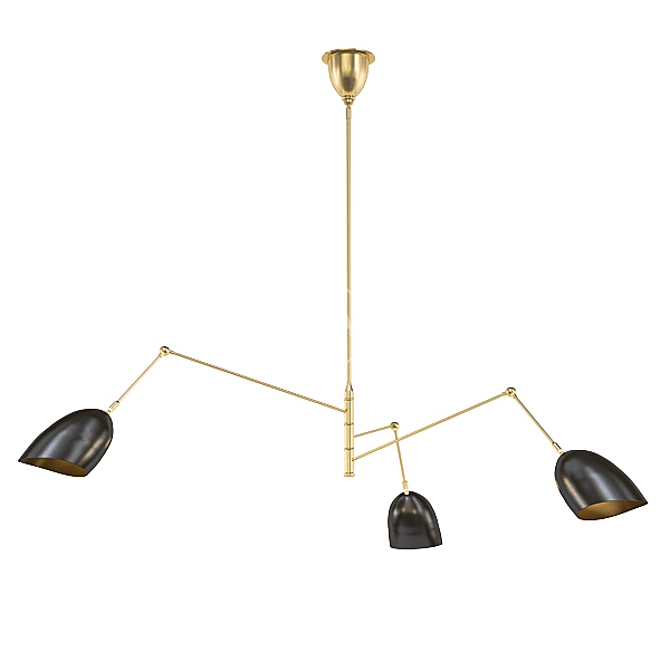 Modern Chandelier Collection 3D model image 4