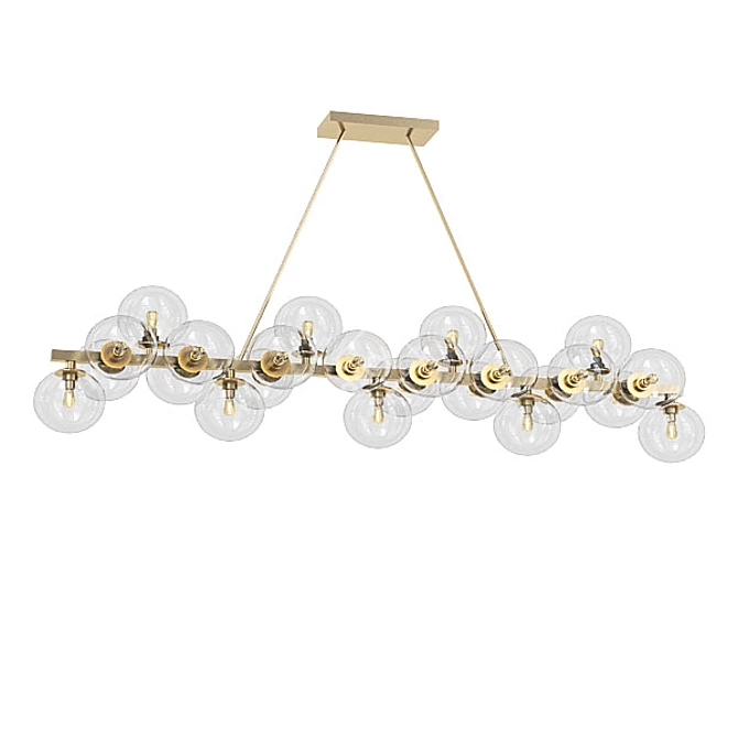 Modern Chandeliers Collection 3D model image 3