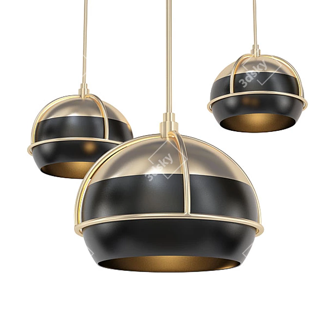 Modern Chandelier Collection 3D model image 3