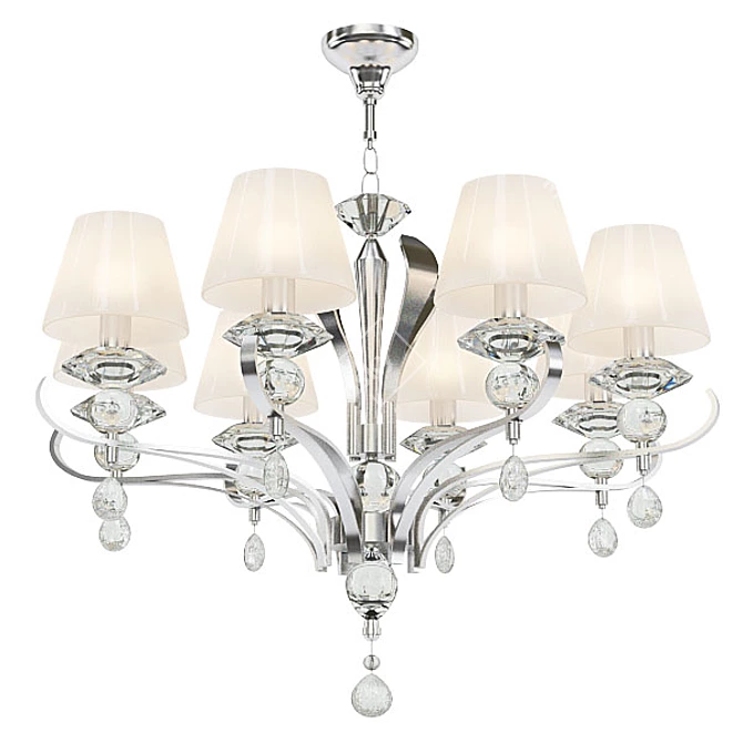 Modern Chandelier Collection 3D model image 4