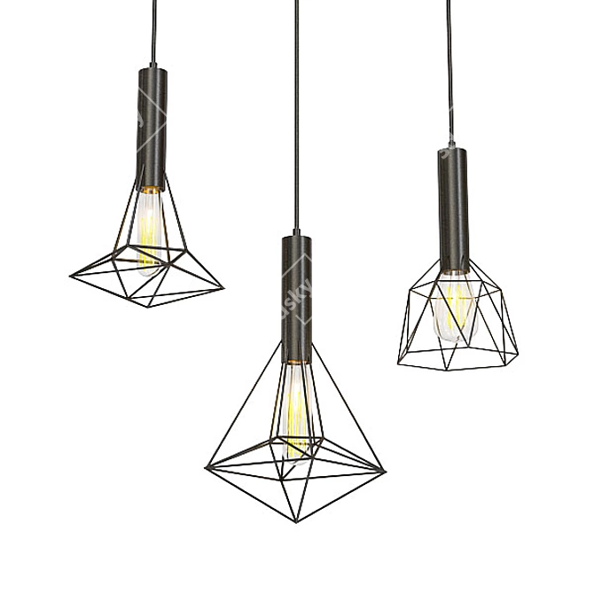 Modern Chandelier Collection 3D model image 5