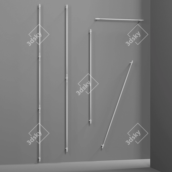 Grok TUBS Modular Wall-Pared-Mural 3D model image 5