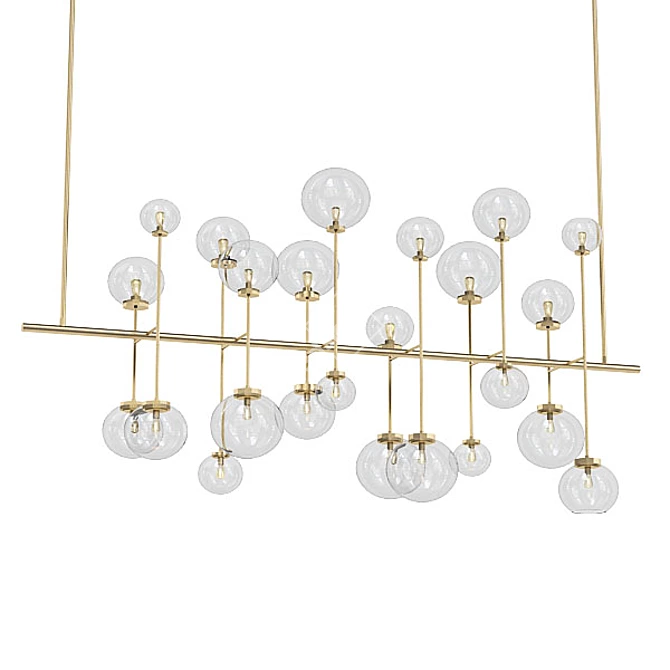 Modern Chandelier Collection 3D model image 2