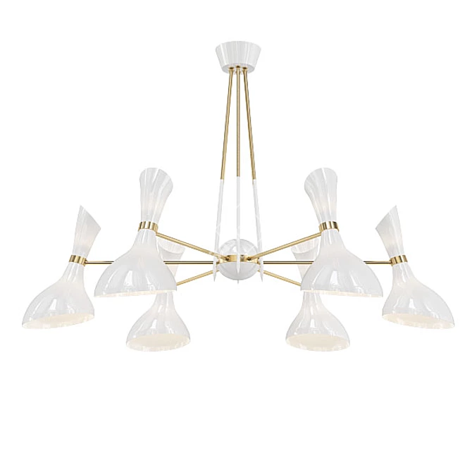 Modern Chic Chandeliers Collection 3D model image 4