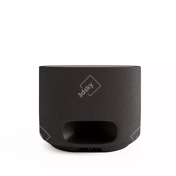 Harman Kardon Compact Subwoofer 3D model image 2