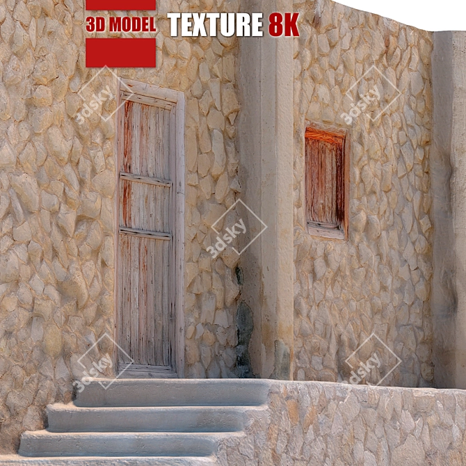 Facade 170: High-Quality Detailed Model 3D model image 5