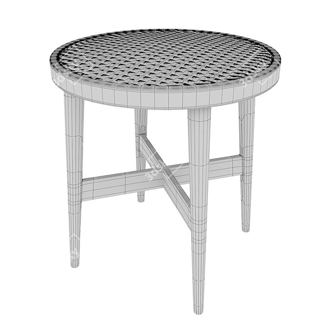 Breezy Lounge Table 3D model image 3