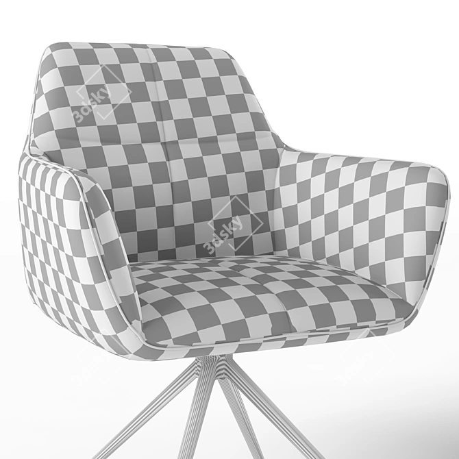 Modern Kingscross Chair: Stylish & Versatile 3D model image 5