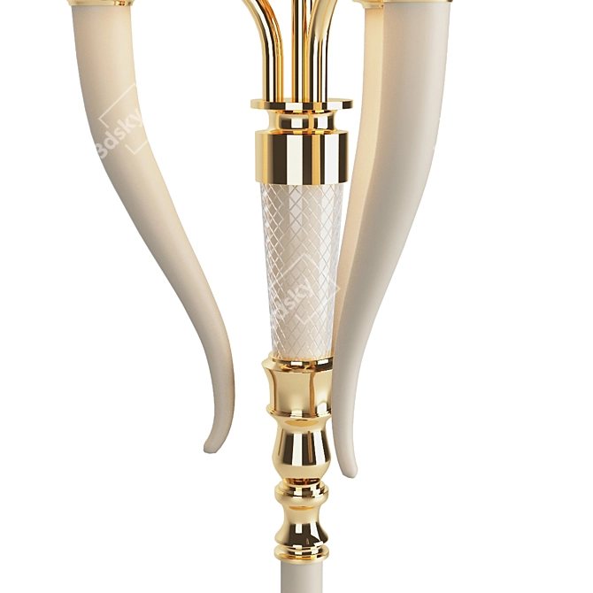 Elegant Esmeralda Floor Lamp 3D model image 3