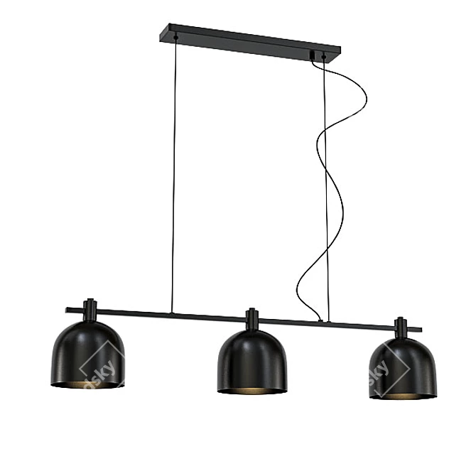 Title: Modern Hanging Lights Collection 3D model image 4