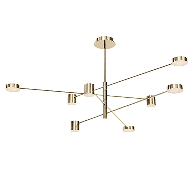 Modern Chandelier Collection 3D model image 5