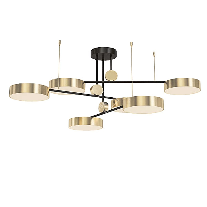 Modern Pendant Light Collection 3D model image 2