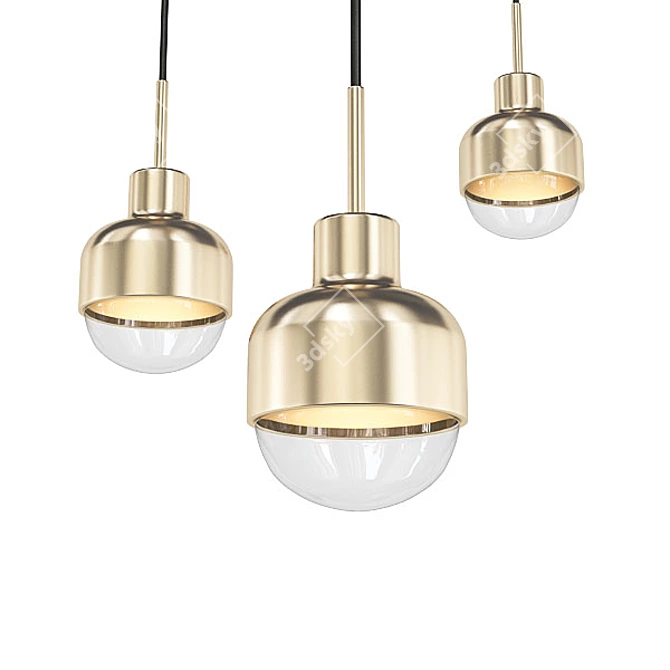 Modern Pendant Light Collection 3D model image 5