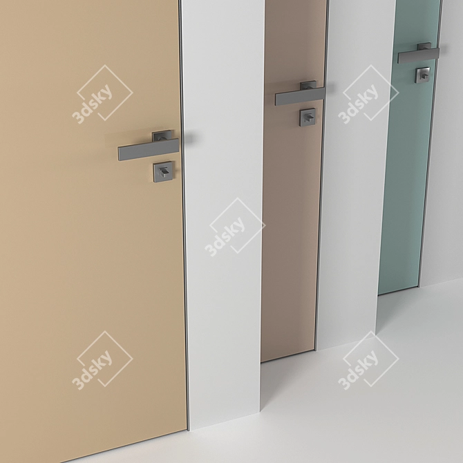 Elegant Rasovetro 55s Door Set 3D model image 2