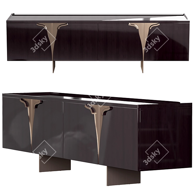 Eucalyptus Romance Sideboard 3D model image 1