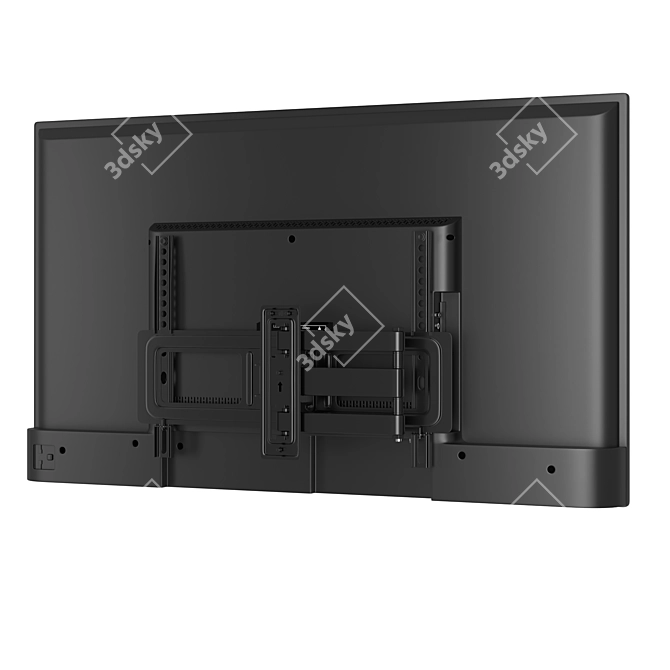 Panasonic TV Bracket - High Quality Wall Mount 3D model image 2