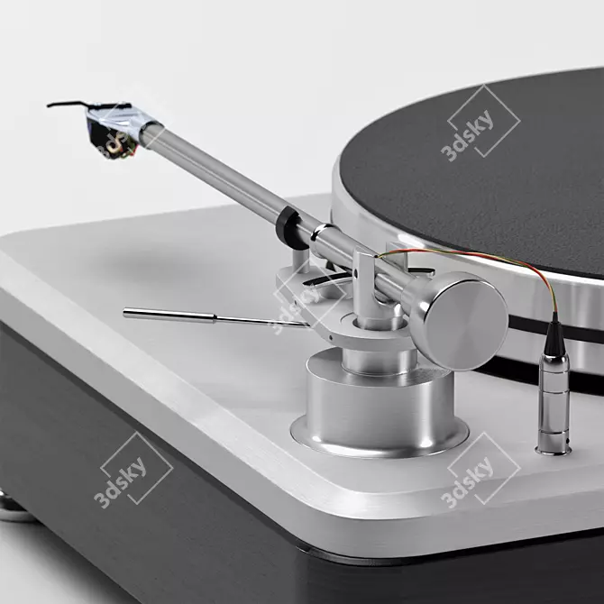 Premium Runwell Vinyl Player 3D model image 3