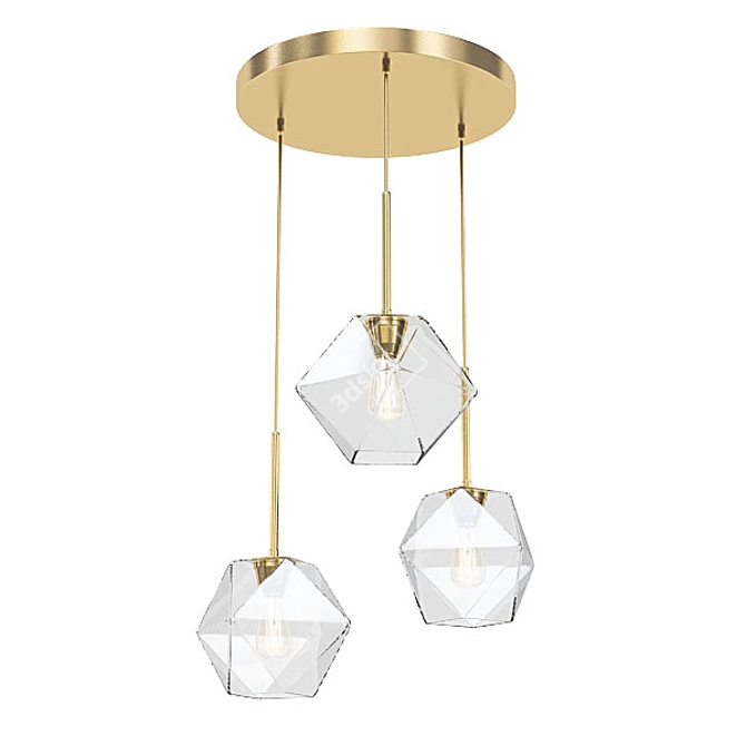 Modern Chandelier Collection 3D model image 4