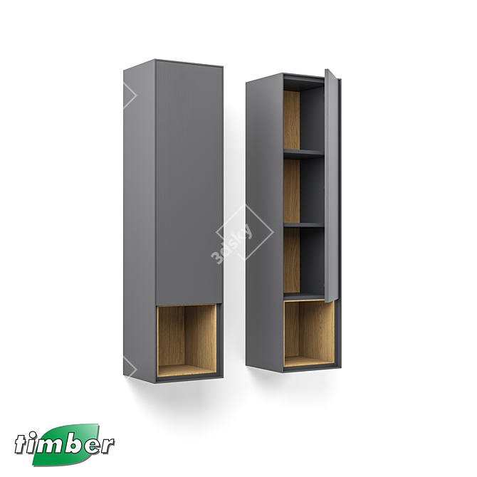 Modena Oak-MDF Cabinet T-653 | Timber-Mebel 3D model image 1