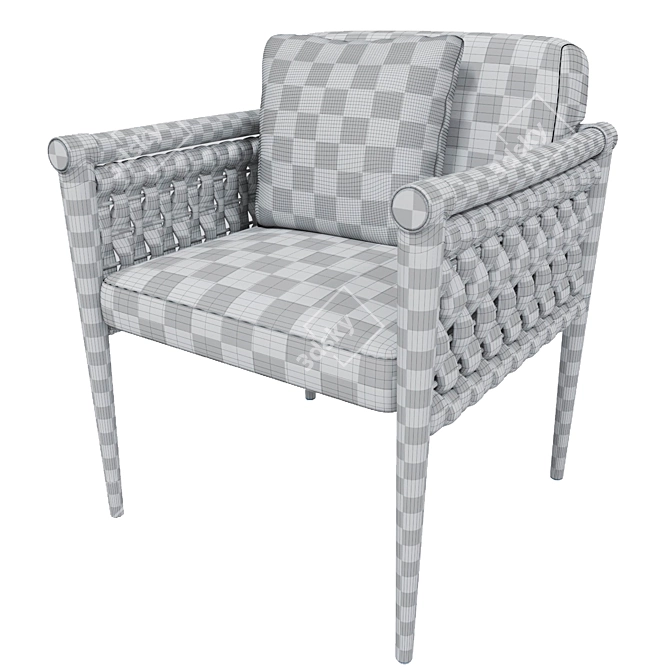 DANDY Garden Chair: Comfort meets Style 3D model image 3