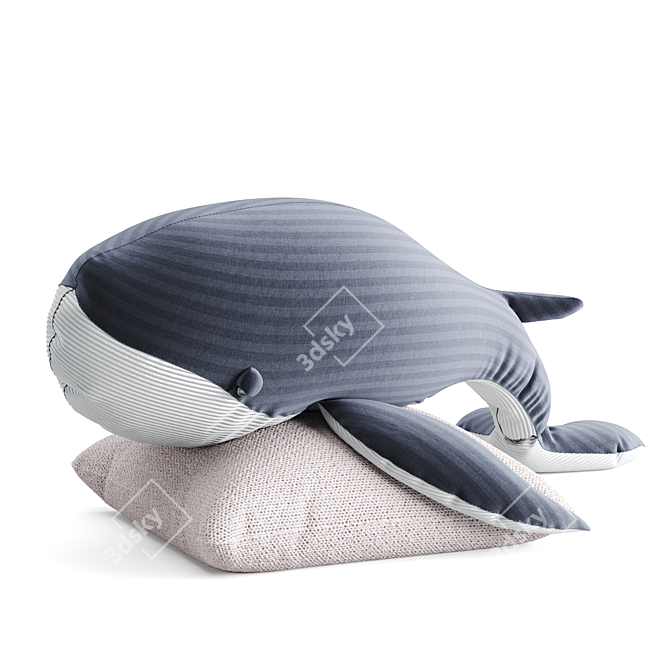 Oceanic Adventures Whale Toy Set 3D model image 3