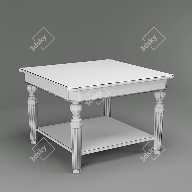 Elegant Sinone Coffee Table 3D model image 3