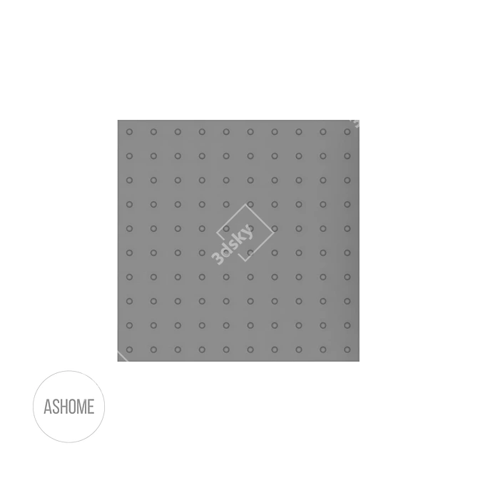 3D Wall Tile: Stylish and Durable 3D model image 2