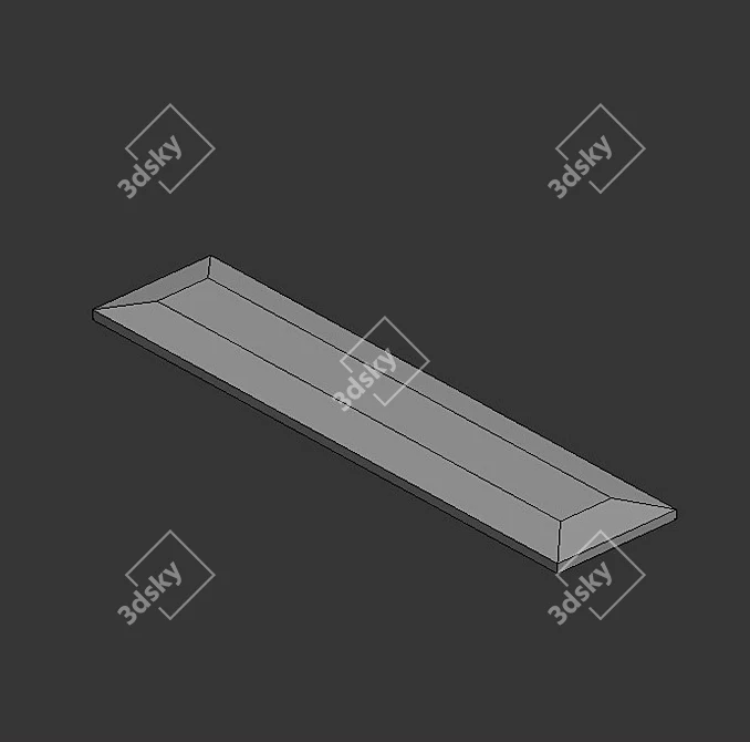 ASHOME 3D Wall Tile: Stylish & Versatile 3D model image 2