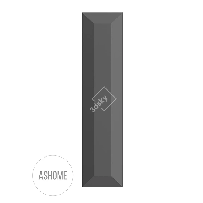 ASHOME 3D Wall Tile: Stylish & Versatile 3D model image 4