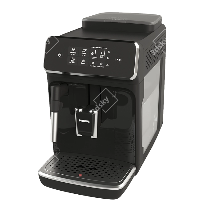 Philips 1200: Fully Automatic Espresso Machine 3D model image 3