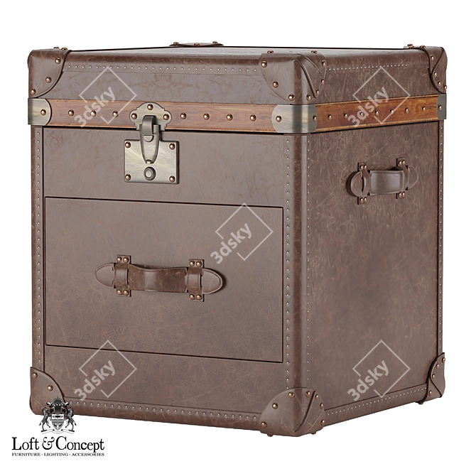 Vintage Deyton Chest
Industrial Loft Chest
Urban Concept Storage
Rustic Wood Trunk
Contemporary Metal Chest 3D model image 1