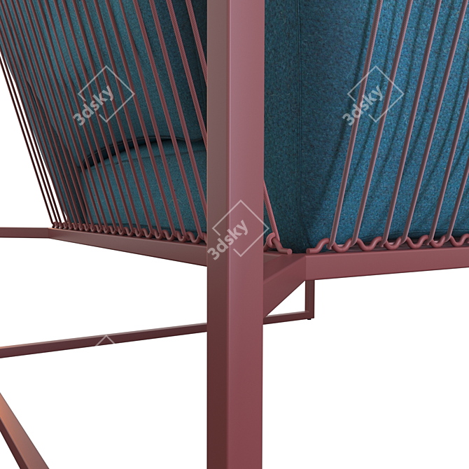 Italian Design MDM Arpa Armchair 3D model image 2