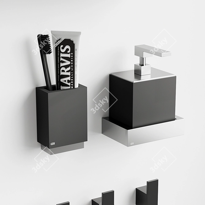 Agape 3D Bathroom Accessories 3D model image 3