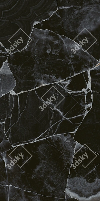 Crea Black Wall Tiles: Stunning Multi-Texture Design 3D model image 4