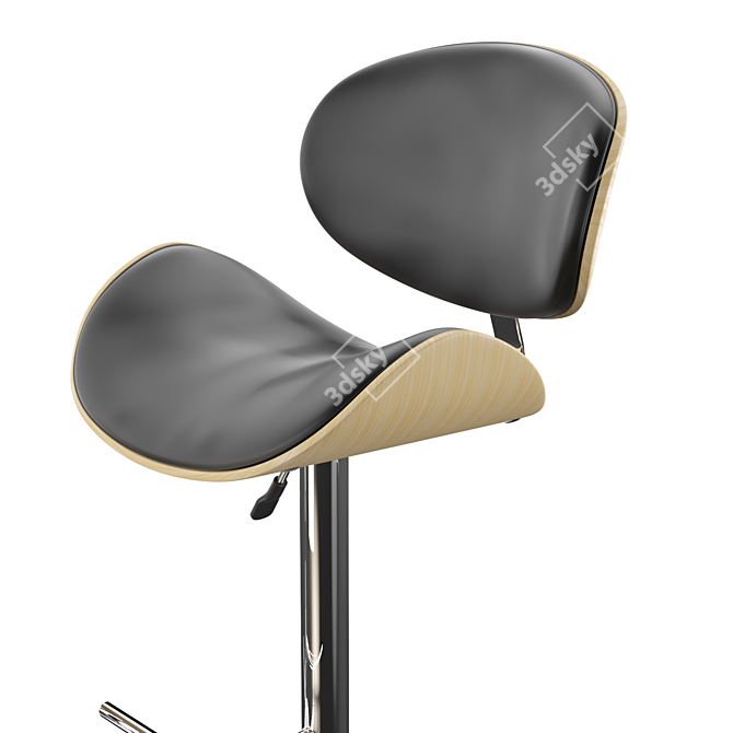 Flexible Bar Stool 3D model image 2