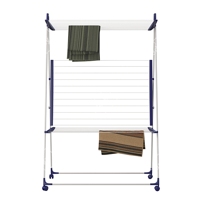 Leifheit Tower 300: Deluxe Clothes Dryer 3D model image 2