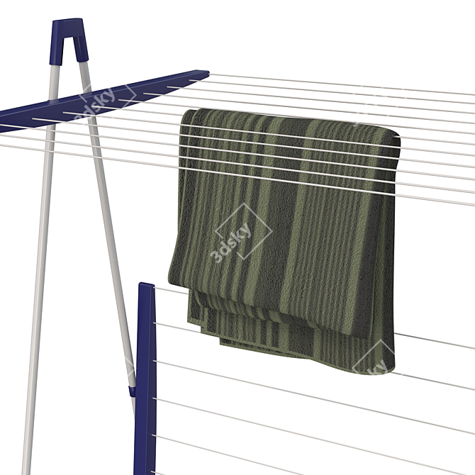 Leifheit Tower 300: Deluxe Clothes Dryer 3D model image 4