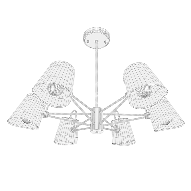 Comodo 2177-6P: Your Favorite Lighting 3D model image 3