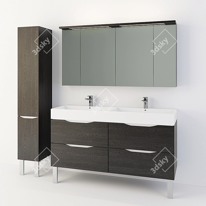 Verona Viva Furniture Set | Stylish and Functional 3D model image 1
